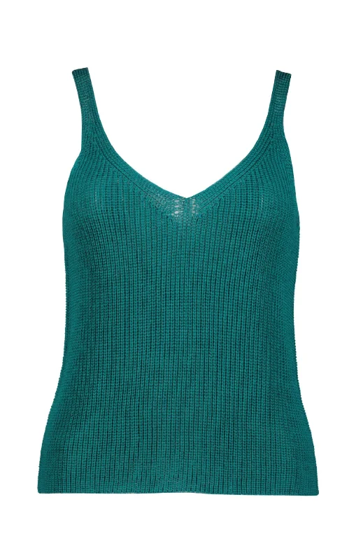 Women's Tulum Sweater Tank Top In Seaglass