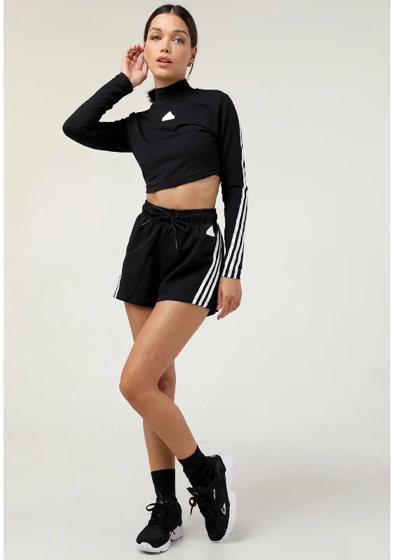 Adidas Women's Future Icons 3-Stripe Shorts <br> HT4712